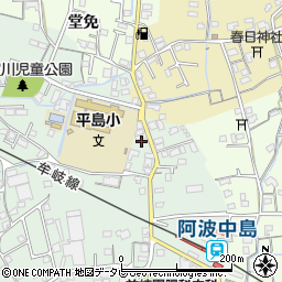 徳島県阿南市那賀川町赤池306-5周辺の地図
