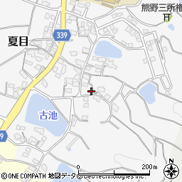 愛媛県松山市夏目甲-385周辺の地図