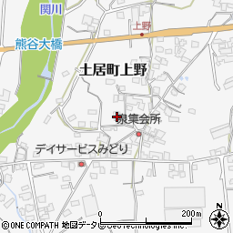 愛媛県四国中央市土居町上野2219周辺の地図