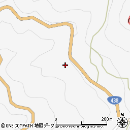 徳島県美馬市木屋平大北269-2周辺の地図