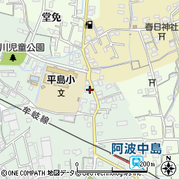 徳島県阿南市那賀川町赤池306周辺の地図