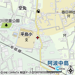 徳島県阿南市那賀川町赤池306-8周辺の地図