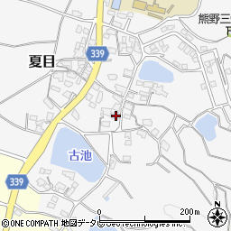 愛媛県松山市夏目430周辺の地図