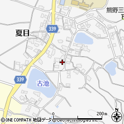 愛媛県松山市夏目430周辺の地図