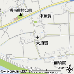 徳島県阿南市羽ノ浦町古毛大須賀周辺の地図