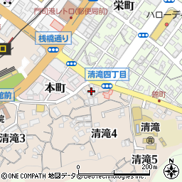 日本バプテスト連盟門司港キリスト教会周辺の地図