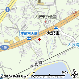 山口県宇部市西岐波大沢東4401周辺の地図