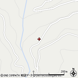 愛媛県四国中央市新宮町上山4218周辺の地図