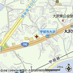山口日産宇部トキワ店周辺の地図