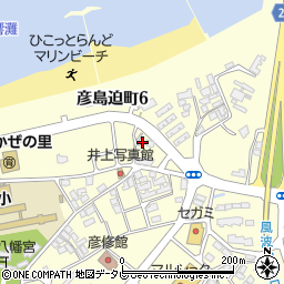伸塾周辺の地図