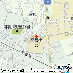 阿南市立平島小学校周辺の地図