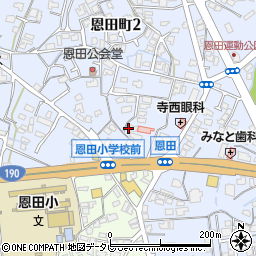 徳久内科医院周辺の地図