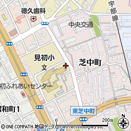 宇部警察署松山交番周辺の地図