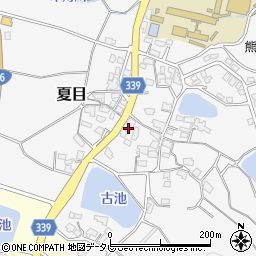 愛媛県松山市夏目242周辺の地図