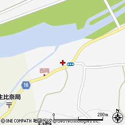 徳島県勝浦町（勝浦郡）沼江（西ケ原）周辺の地図