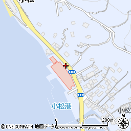 小松港周辺の地図
