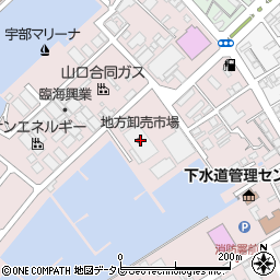 株式会社伊藤商店　宇部営業所周辺の地図