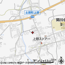 愛媛県四国中央市土居町上野1675周辺の地図