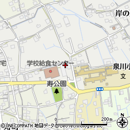 泉川公民館周辺の地図