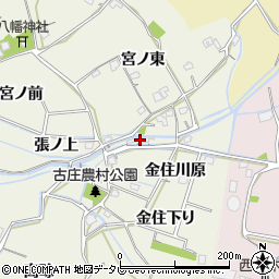 徳島県阿南市羽ノ浦町古庄張ノ上周辺の地図