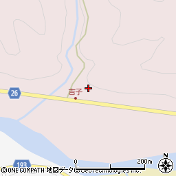 和歌山県日高郡日高川町平川835周辺の地図