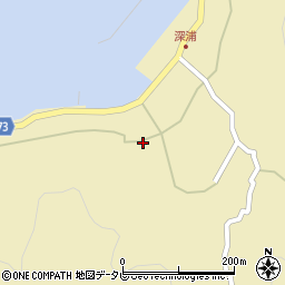 山口県下松市笠戸島（深浦西）周辺の地図