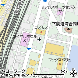 エディオン　下関サービスセンター周辺の地図