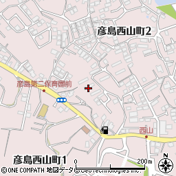彦島製錬アパート２号周辺の地図