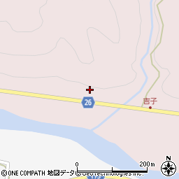 和歌山県日高郡日高川町平川577周辺の地図