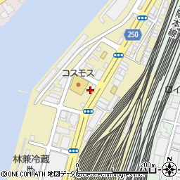 山口県下関市大和町周辺の地図