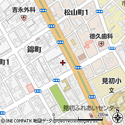 ライオンズマンション宇部錦町周辺の地図