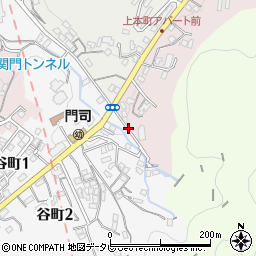 福岡県北九州市門司区上本町1-47周辺の地図