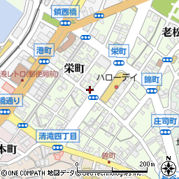 九州観光タクシー株式会社　本社事務所周辺の地図