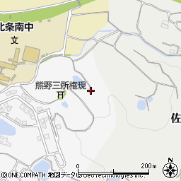 愛媛県松山市夏目乙周辺の地図