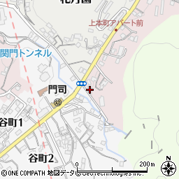 福岡県北九州市門司区上本町1-49周辺の地図