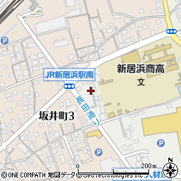 愛媛県新居浜市瀬戸町1周辺の地図