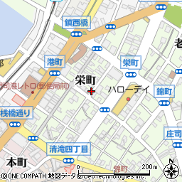 福岡県北九州市門司区栄町5-24周辺の地図