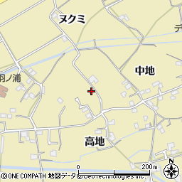 徳島県阿南市羽ノ浦町岩脇中地10周辺の地図