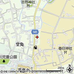 徳島県阿南市那賀川町上福井堂免56-5周辺の地図