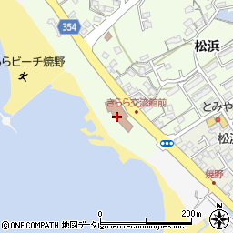 きらら交流館周辺の地図