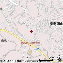 山口県下関市彦島西山町周辺の地図