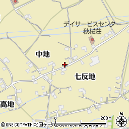 徳島県阿南市羽ノ浦町岩脇中地73-1周辺の地図