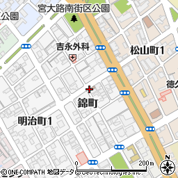 〒755-0018 山口県宇部市錦町の地図