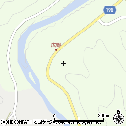 和歌山県日高郡日高川町高津尾990周辺の地図