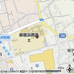 愛媛県新居浜市瀬戸町2周辺の地図