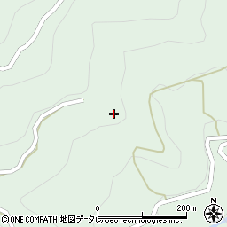 徳島県美馬市穴吹町古宮内田116周辺の地図