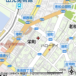 福岡県北九州市門司区栄町5-18周辺の地図