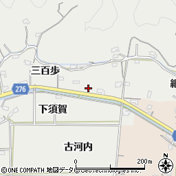 徳島県阿南市羽ノ浦町古毛下須賀周辺の地図