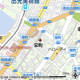 福岡県北九州市門司区栄町5-7周辺の地図