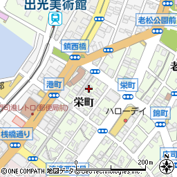 福岡県北九州市門司区栄町5-8周辺の地図